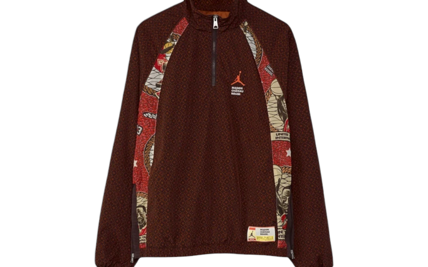 Air Jordan x Maison Chateau Rouge Woven Jacket Multicolor: la chaqueta que está rompiendo el streetwear