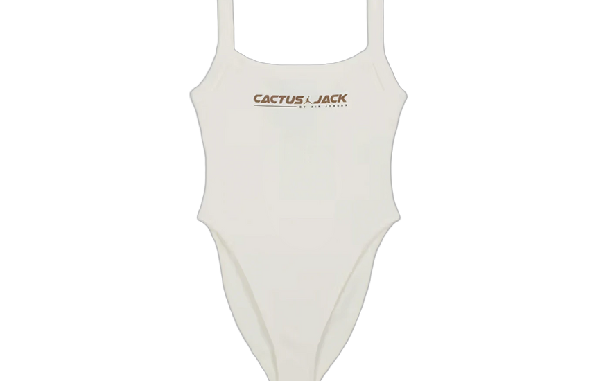 Air Jordan x Travis Scott Cactus Jack Women's Bodysuit Sail — El bodysuit urbano que necesitas