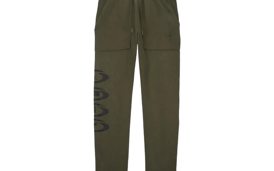 Air Jordan x Travis Scott Fleece Pants Army Green: el básico streetwear que tu armario necesita