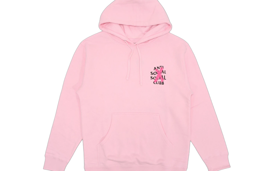 Anti Social Social Club Cancelled Hoodie Pink: La sudadera rosa que cambia tu streetwear