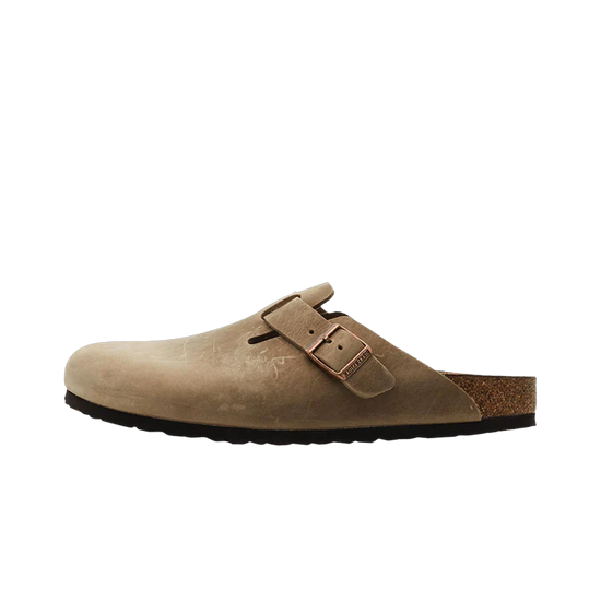 Birkenstock Boston Soft Footbed Oiled Leather Tobacco Brown — El zueco clásico que transforma tu día