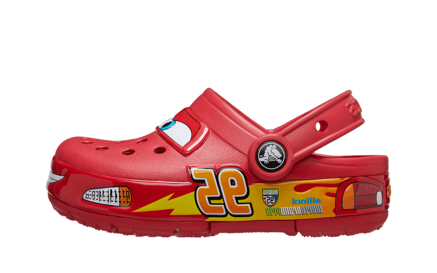 Crocs Classic Clog Lightning McQueen: Zuecos infantiles con estilo y comodidad