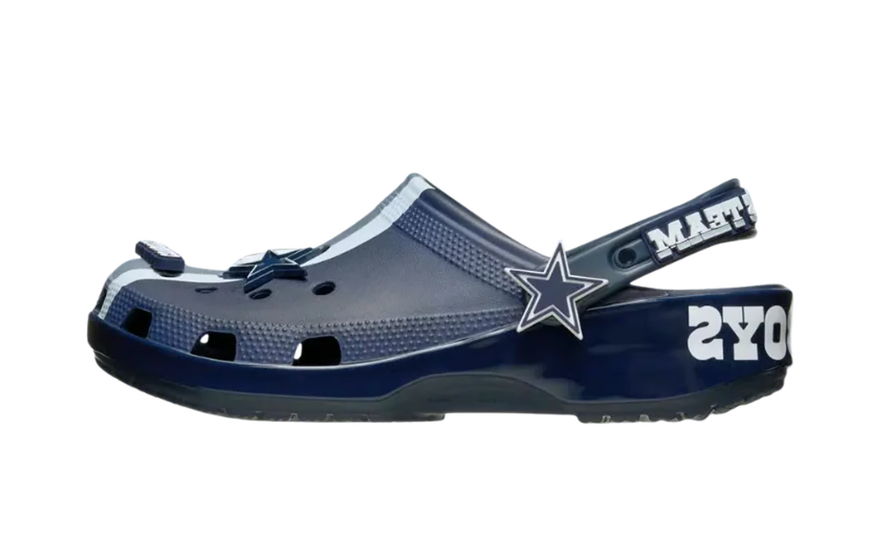 Crocs Classic Clog NFL Dallas Cowboys: Luce tu equipo con comodidad todo el día
