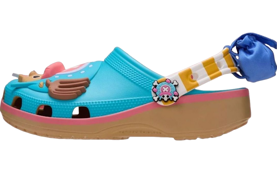 Crocs Classic Clog One Piece Tony Tony Chopper: comodidad geek para todos los días