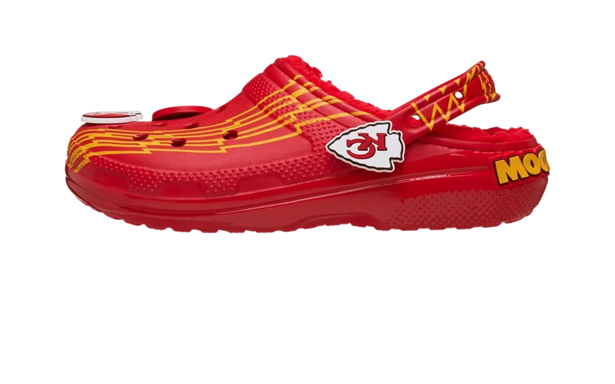 Crocs Classic Lined Clog NFL Kansas City Chiefs: Zuecas forradas y confort total