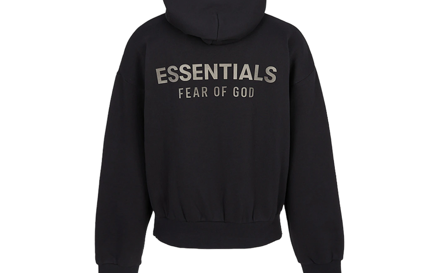 Fear of God Essential Fleece Hood Sweatshirt Black: la guía honesta de talla, calidad y outfits