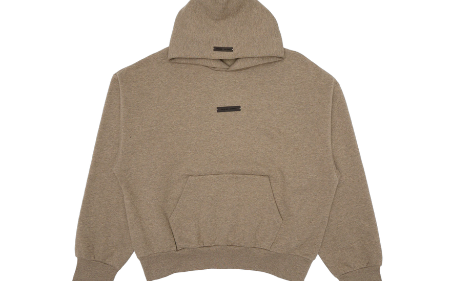 Fear of God Essentials Classic Fleece Hoodie (FW25) Homestead Heather — la sudadera minimal que necesitas