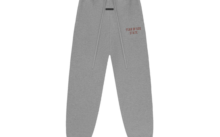 Fear of God Essentials Fleece Sweatpant Dark Heather — el jogger de felpa imprescindible
