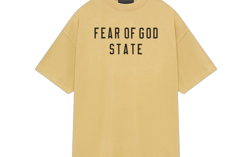 Fear of God Essentials Heavy Crewneck Tee Amber: la camiseta heavy que eleva tu look