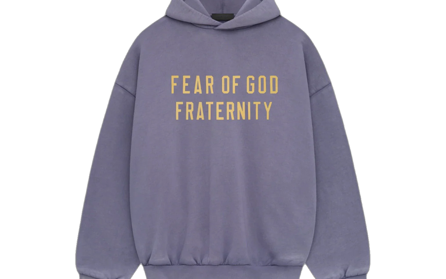 Fear of God Essentials Heavy Fleece Hoodie Lavender: Φούτερ Λεβάντα με Άνεση και Αστικό Στυλ