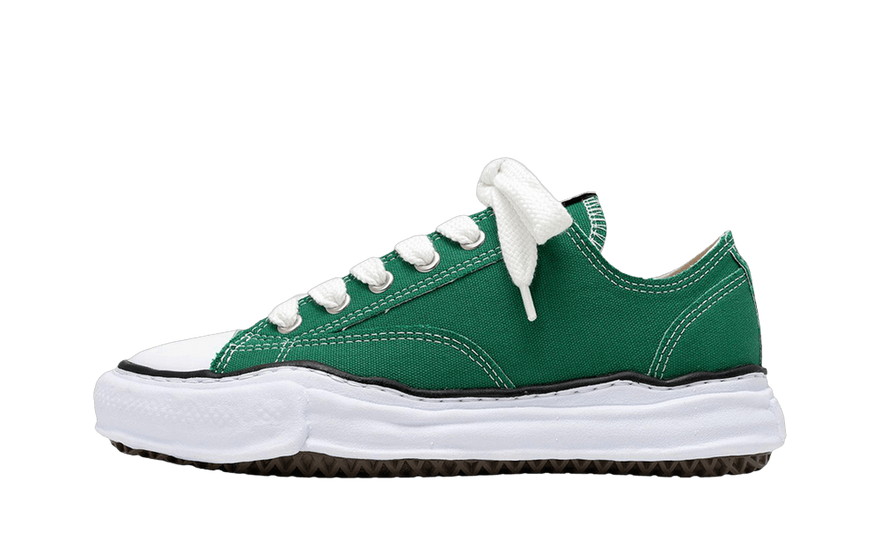 Maison Mihara Yasuhiro Peterson 23 OG Sole Cavas CL Green: Lona Verde Intensa y Suela OG de Impacto