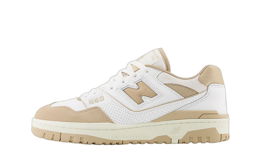 New Balance 550 White Incense Driftwood — Zapatilla retro-moderna para tu estilo diario