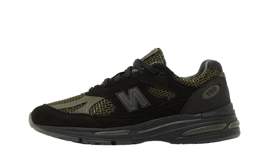 New Balance 991v2 MiUK Stone Island Schwarz - Stil und Bequemlichkeit
