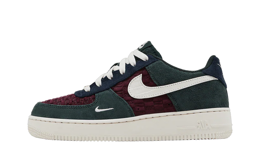 Nike Air Force 1 Low Kith Night Maroon: la AF-1 granate que domina la calle