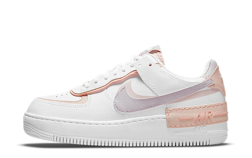 Nike Air Force 1 Shadow White Pink Oxford: Elevate your city style with layers and Oxford pink