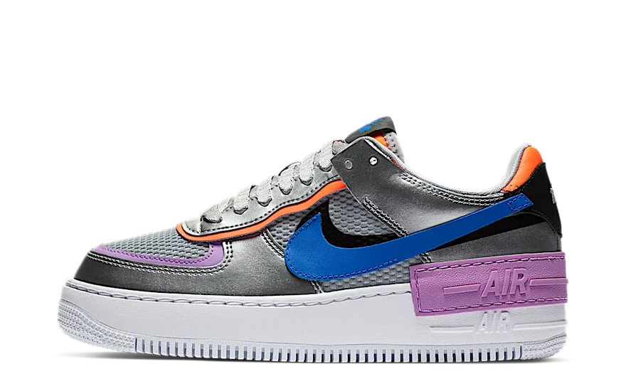 Nike Air Force 1 Shadow Metallic Silver: reinvent your city style with subtle shine