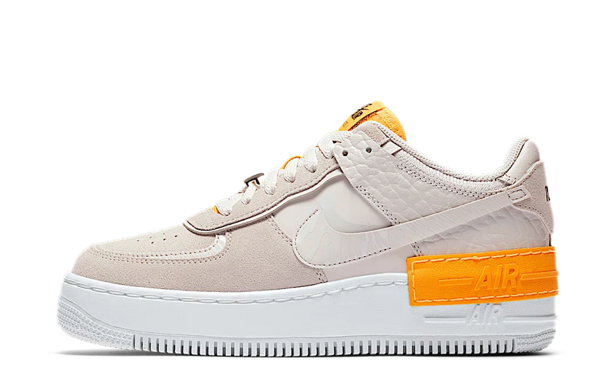 Nike Air Force 1 Low Shadow Vast Grey Laser Orange — Eleva el teu estil urbà