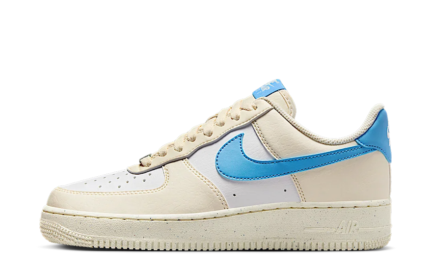Nike Air Force 1 Low '07 Next Nature Pale Ivory University Blue: sustainable icon and urban style