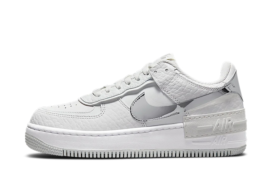 Nike Air Force 1 Shadow White Chrome: the sneakers that reinvent the classic
