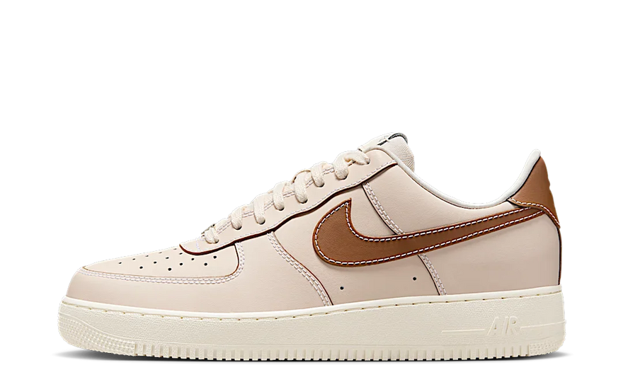 Nike Air Force 1 '07 Pearl White Pale Ivory Sail Light British Tan: imprescindible urbano