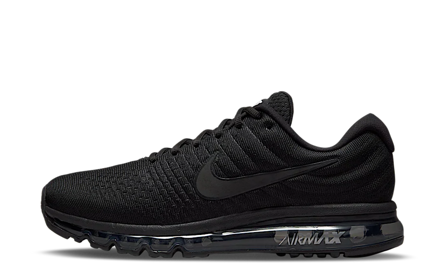 Nike Air Max 2017 Triple Black: stadsminimalism med maximal dämpning