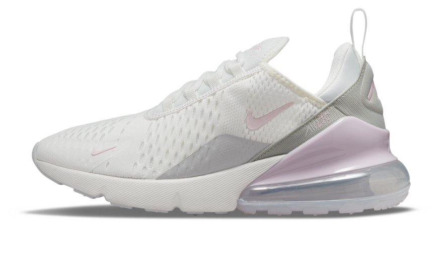 Nike Air Max 270 Summit White Regal Pink: estilo urbano y amortiguación máxima