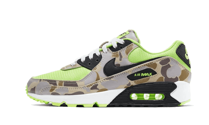 Nike Air Max 90 Green Camo: urban camouflage and all-day comfort