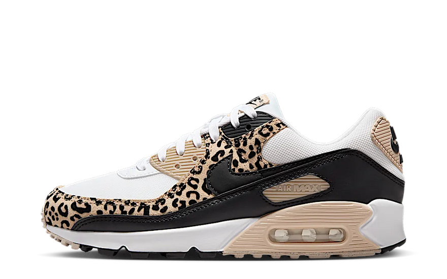 Nike Air Max 90 Leopard Sanddrift Black: estampat de lleopard que transforma el teu estil urbà