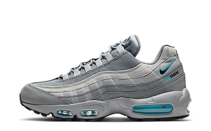 Nike Air Max 95 Retro Logo Grey Aqua: el clásico 90s que necesitas ahora