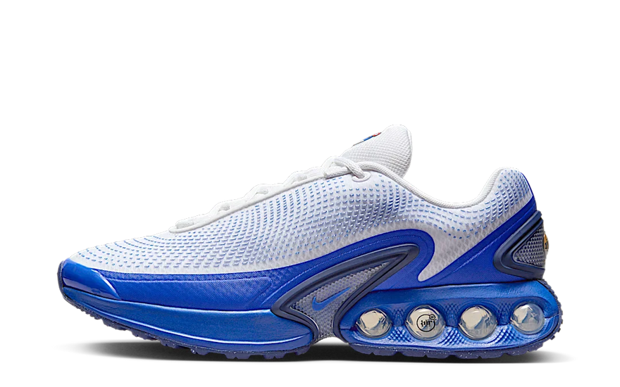 Nike Air Max Dn Platinum Royal Blue: urban style with visible cushioning