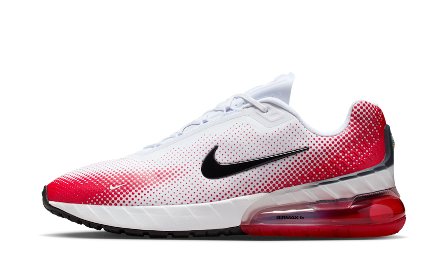 Nike Air Max Phoenix White University Red: estilo urbano y amortiguación visible