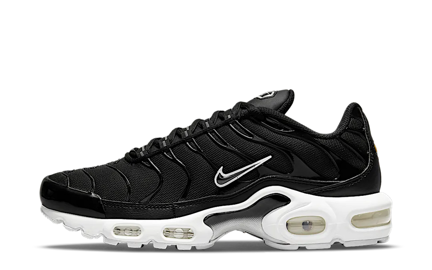 Nike Air Max Plus Zwart Wit: de klassieke tweekleurige met Tuned Air die je stijl verhoogt