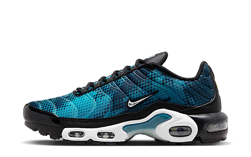 Nike Air Max Plus Dot Pattern Black Dusty Cactus: Urban style with Tuned Air 