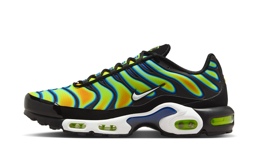 Nike Air Max Plus Heat Map: estilo urbano y amortiguación Tuned Air