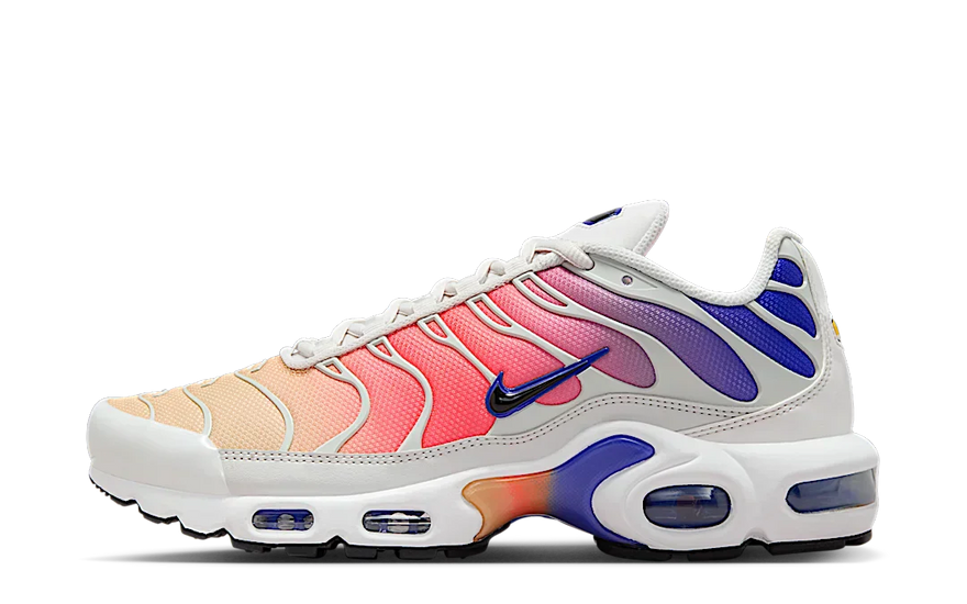 Nike Air Max Plus Perská fialová světlá divoká mango — Přechod barev, který udává směr