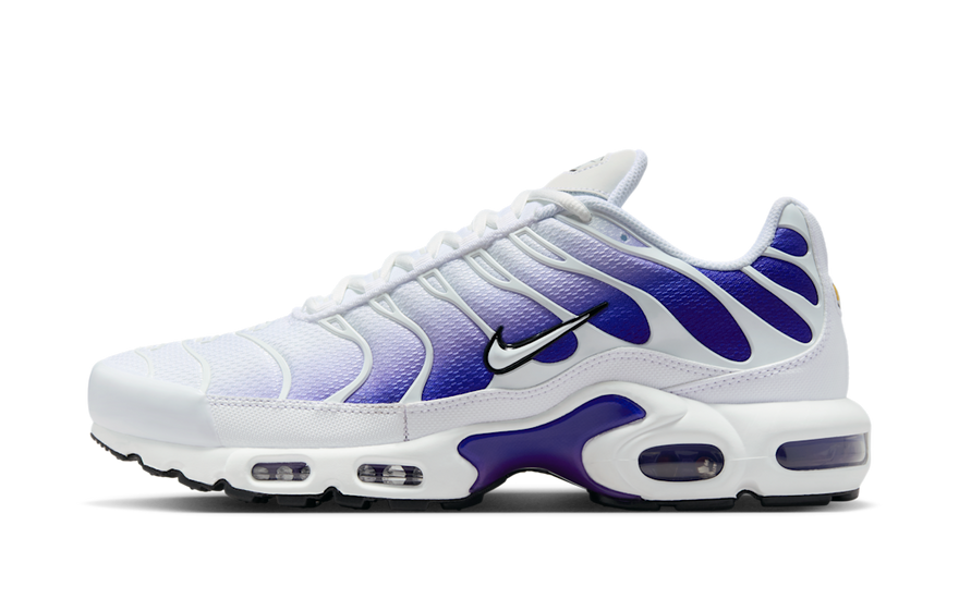 Nike Air Max Plus White Wild Grape: el giro morado que tu estilo urbano necesita