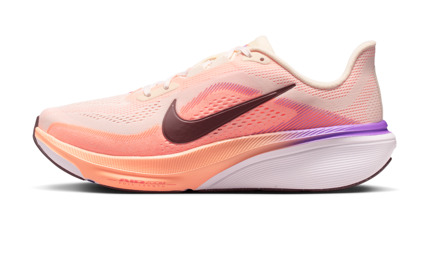 Nike Air Zoom Pegasus 42 Orange Pulse Bright Violet — Energía diaria y estilo vibrante