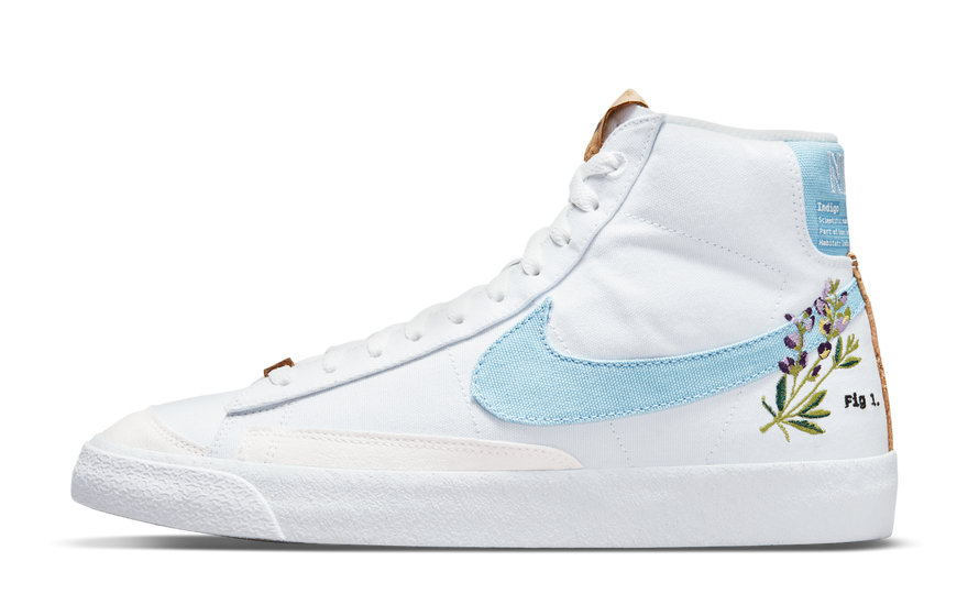 Nike Blazer Mid 77 White Indigo: el icono retro que refresca tu look