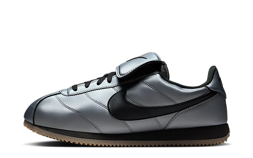 Nike Cortez SE Tiempo Pack Metallic Cool Grey — reinventa el clásico con brillo moderno