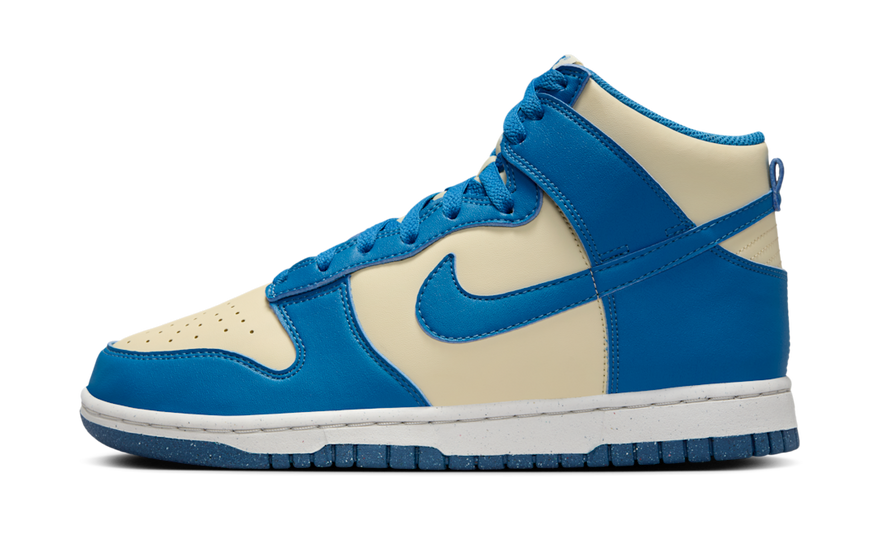 Nike Dunk High Next Nature Light Khaki Star Blue — Dunk retro sostenible para tu outfit