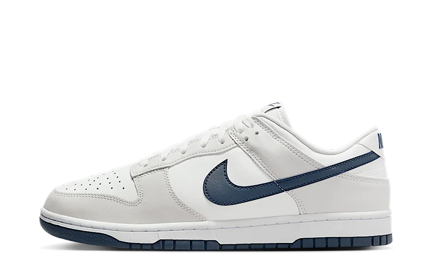 Nike Dunk Low Retro White Midnight Navy: el clásico que marca tendencia en streetwear