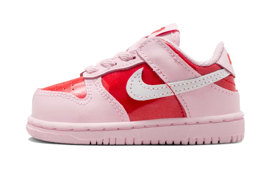 Nike Dunk Low Valentine's Day (2026) (TD): la Dunk rosa y roja que enamora a los más peques