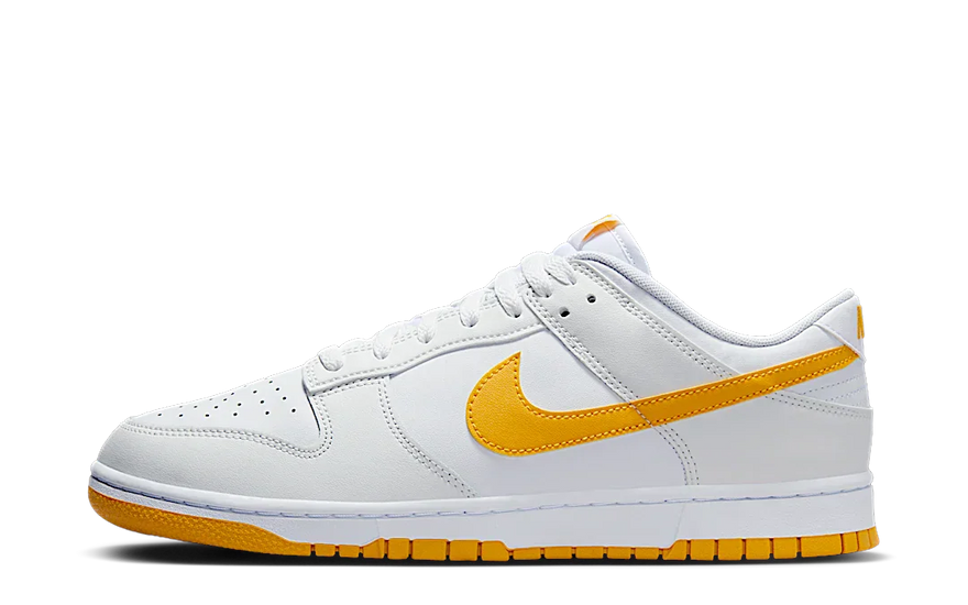 Nike Dunk Low White University Gold: el clàssic retro que domina el carrer