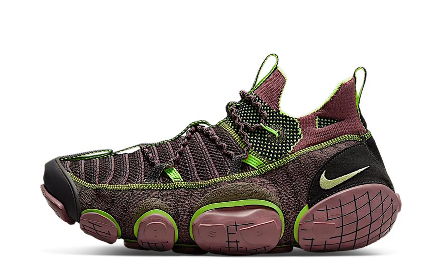 Nike ISPA Link Off Noir Limelight: Zapatilla urbana futurista que transforma tu outfit