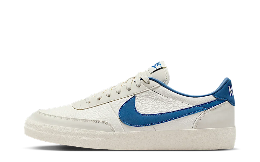 Nike Killshot 2 Leather Sail Star Blue — Retro leather sneakers for a sport-chic look