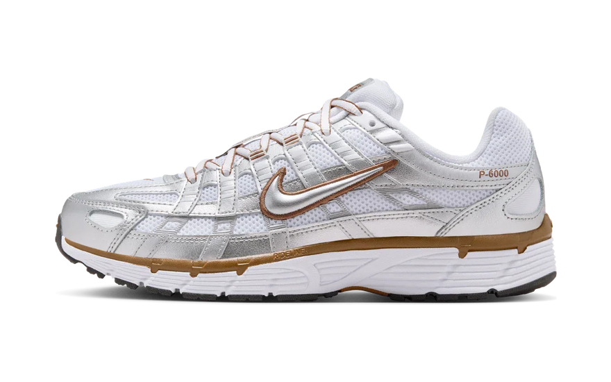 Nike P-6000 White Light British Tan: Zapatillas running retro con estilo urbano