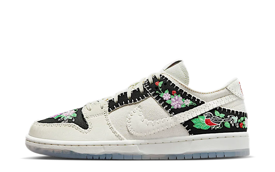 Nike SB Dunk Low Decon N7 Black Sail: estilo skate premium y confort Zoom Air