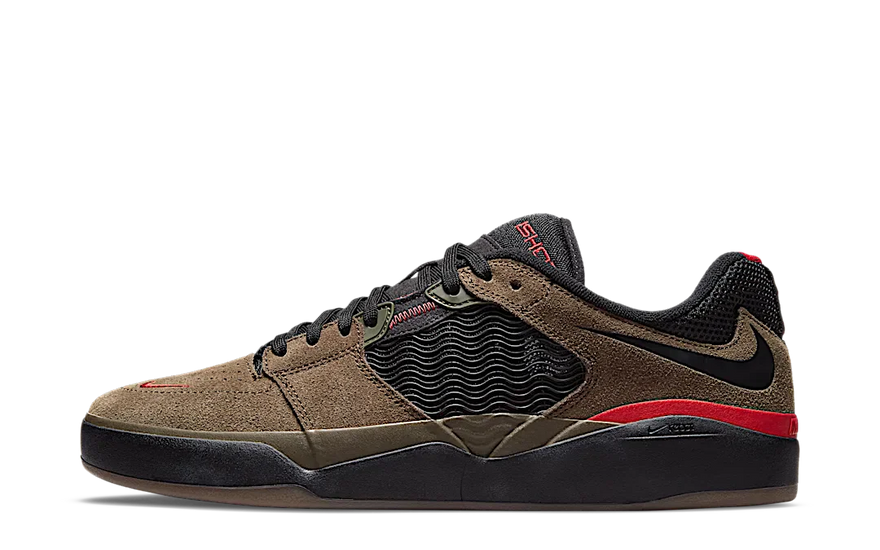 Nike SB Ishod Wair Light Olive: la zapatilla skate duradera con Zoom Air