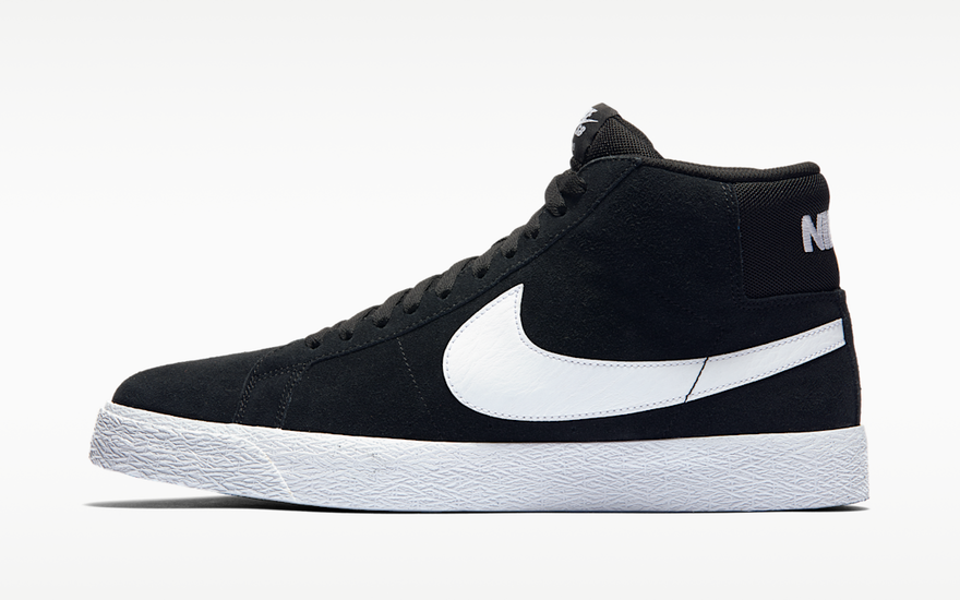 Nike SB Zoom Blazer Mid Black White: estilo retro con rendimiento urbano