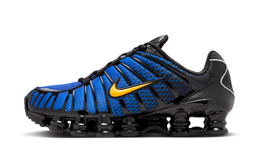 Nike Shox TL Black Lyon Blue Varsity Maize: revolución urbana con amortiguación Shox